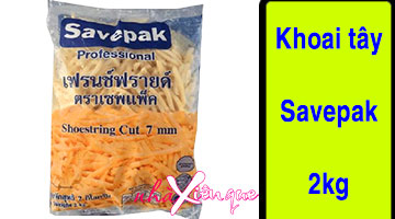 Khoai Tây Savepak Thái gói 2kg